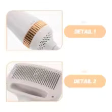 Sèche-cheveux pour animaux de compagnie, brosse silencieuse 2 en 1